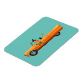 Du sagst Hexe wie ein schlechtes Halloween-Spaß Magnet (Linke Seite)