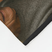 Du sagtest: Bester Opa Ever Fotocollage Fleecedecke (Ecke)
