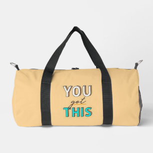 Du Schaffst Das Duffle Bag