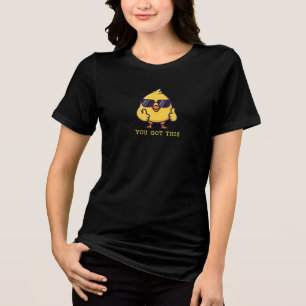 Du Schaffst Das – Ermutigendes Grafik-T-Shirt Tri-Blend Shirt