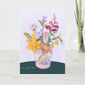 Du Schaffst Das Ermutigungs Grußkarte Karte (Vorderseite)