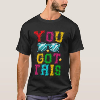 Du Schaffst Das Ermutigungstypografie T-Shirt