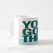 Du schaffst das kaffeetasse (Vorderseite Links)