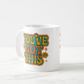 Du schaffst das - Kaffeetasse (Vorderseite Links)