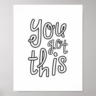 Du Schaffst Das, Niedliches Motivational Poster