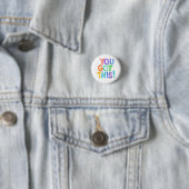 Du Schaffst Das, Positive Worte Button (Beispiel)