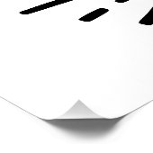 Du schaffst das poster (Ecke)