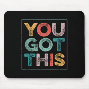 Du Schaffst Das Sagen Cool Motivierender Spruch  Mousepad