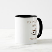 Du schaffst das... wahrscheinlich - Tasse (VorderseiteRechts)