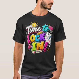 Du Schaffst Diesen Testtag Staatliche Prüfung Zeit T-Shirt