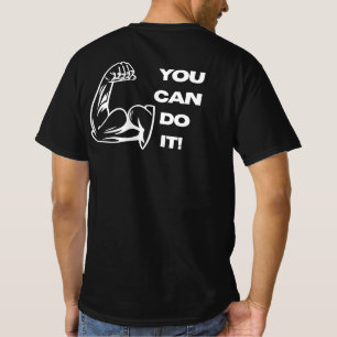 Du Schaffst Es Fitness Motivation Gym Workout T-Sh T-Shirt