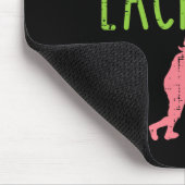 Du schüchterst mich nicht ein, ich trainiere Mädch Mousepad (Ecke)