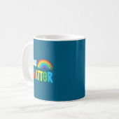 Du Semikolon Mental Health Krieger Solidarität  Kaffeetasse (Vorderseite Links)