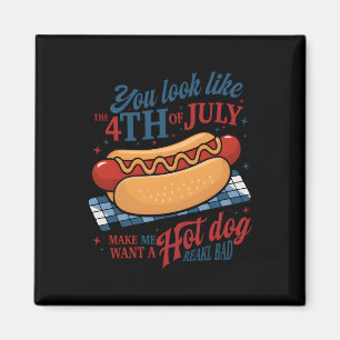 Du siehst aus, als ob der 4. Juli mich Will Magnet