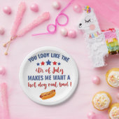 Du siehst aus, als ob der 4. Juli mich Will Pappteller (Party)