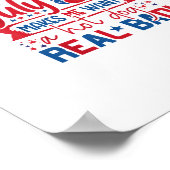 Du siehst aus, als ob der 4. Juli mich Will Poster (Ecke)