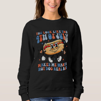 Du siehst aus, als ob der 4. Juli mich Will Sweatshirt