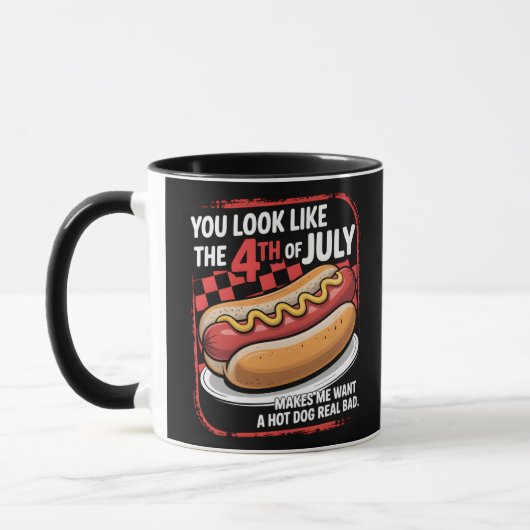 Du siehst aus, als ob der 4. Juli mich Will Tasse (Links)