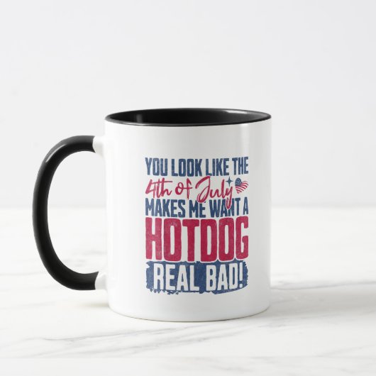 Du siehst aus, als ob der 4. Juli mich Will Tasse (Links)