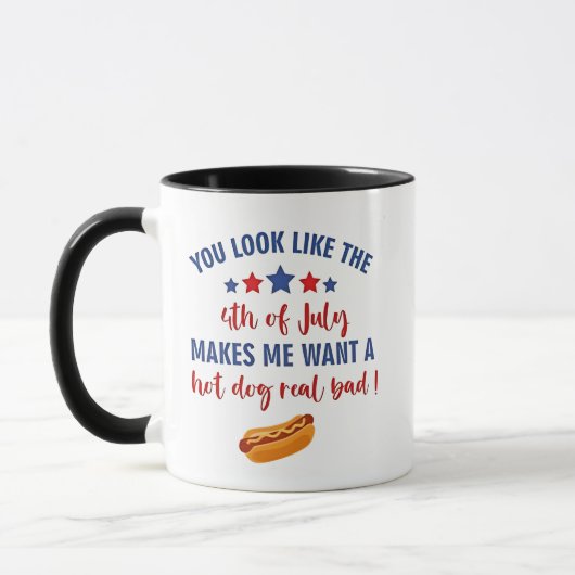 Du siehst aus, als ob der 4. Juli mich Will Tasse (Links)