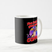 Du siehst aus, als ob du einen KAFFEE brauchst! Kaffeetasse (VorderseiteRechts)