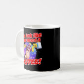 Du siehst aus, als ob du einen KAFFEE brauchst! Kaffeetasse (Vorderseite Links)