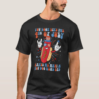 Du siehst aus wie der 4. Juli, der mich Lust auf e T-Shirt
