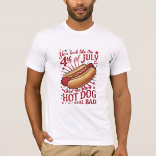 Du siehst aus wie der 4. Juli macht mich nach eine T-Shirt