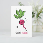 Du siehst einen strahlenden, sonnigen Puff aus Dankeskarte (Stehend Vorderseite)