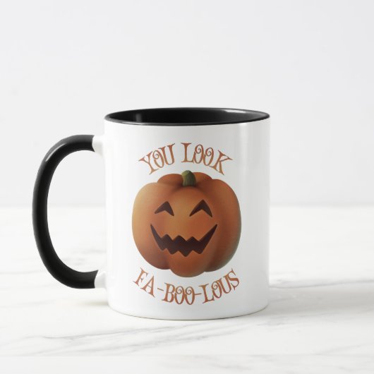 Du siehst FaBooLous Funny Halloween aus Tasse (Links)