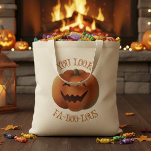 Du siehst FaBooLous Halloween aus Tragetasche