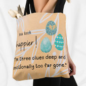 Du siehst glücklicher aus! 3 Hinweise auf Ostereie Tasche