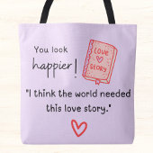 Du siehst glücklicher aus! Die Welt brauchte eine Tasche