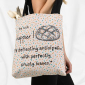 Du siehst glücklicher aus! Tasche aus niedlichem R