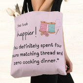 Du siehst glücklicher aus! Verbrauchter 4-Stunden- Tasche