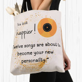 Du siehst glücklicher aus! Zwölf Songs Deine Persö Tasche