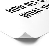 Du siehst heiß aus - jetzt raus poster (Ecke)