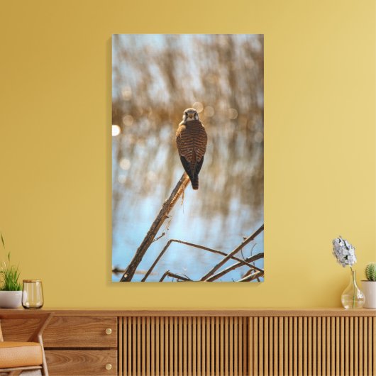 Du siehst mich an? leinwanddruck (Insitu (Wohnzimmer))