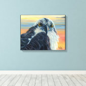 "Du siehst mich an?" Leinwanddruck (Insitu (Holzboden))