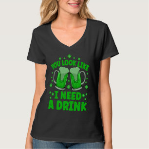 Du siehst so aus, als ob ich ein irisches Bier tri T-Shirt