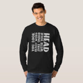Du siehst wirklich seltsam aus, wenn du das mit de T-Shirt (Vorne ganz)