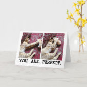 DU. SIND. PERFEKTE KARTE (Gelbe Blume)