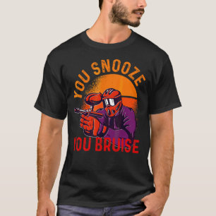 Du snooost du Bruise Paintball Männer Frauen Kinde T-Shirt