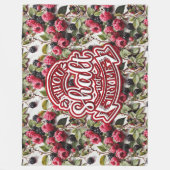 Du sollst mich nicht lustig machen fleecedecke (Vorderseite)