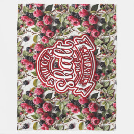 Du sollst mich nicht lustig machen fleecedecke