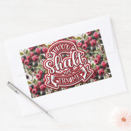 Du sollst mich nicht lustig machen rechteckiger aufkleber