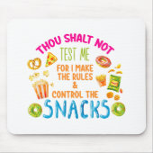 Du sollst mich nicht testen, denn ich mache die Re Mousepad (Vorne)