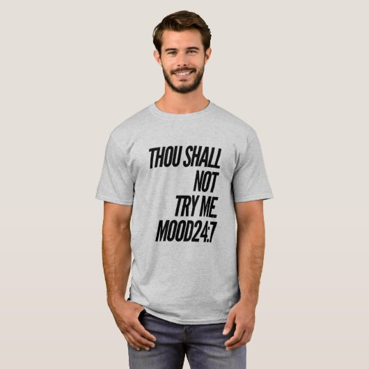 Du sollst T-Shirt (Vorne ganz)