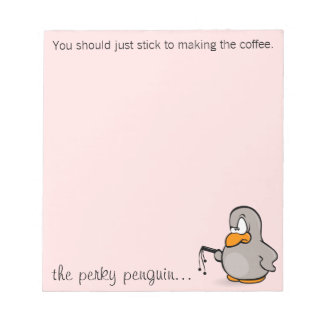 Du solltest dich an den Kaffee halten Notizblock