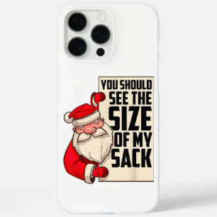 Du solltest die Größe meines Sackes Weihnachtsmann iPhone 16 Pro Max Hülle